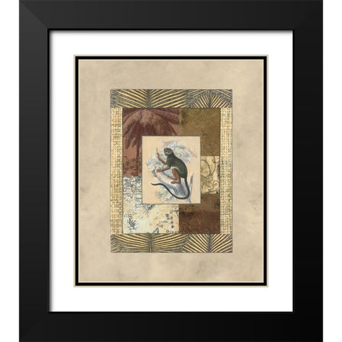 Exotic VI Black Modern Wood Framed Art Print with Double Matting by Weaver, Amy