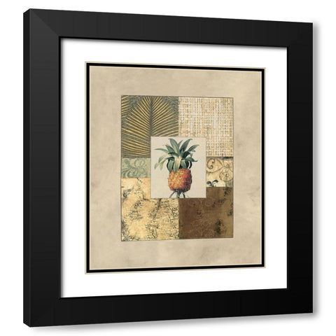 Colonial IV Black Modern Wood Framed Art Print with Double Matting by Weaver, Amy