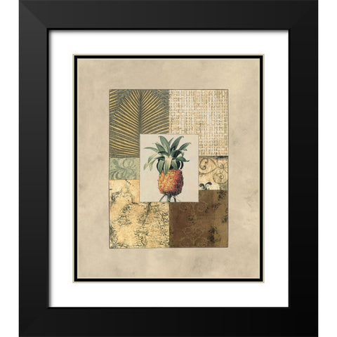 Colonial IV Black Modern Wood Framed Art Print with Double Matting by Weaver, Amy