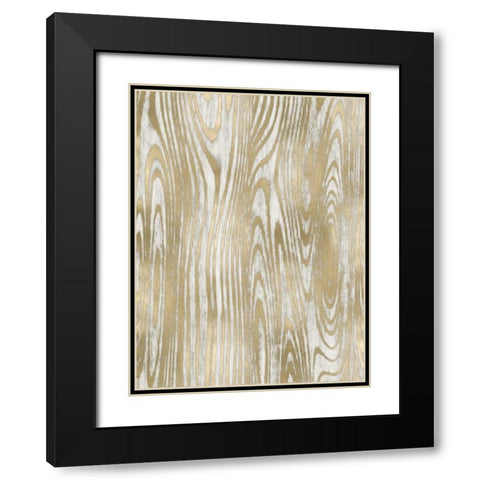 Movement II Black Modern Wood Framed Art Print with Double Matting by Carson, Danielle