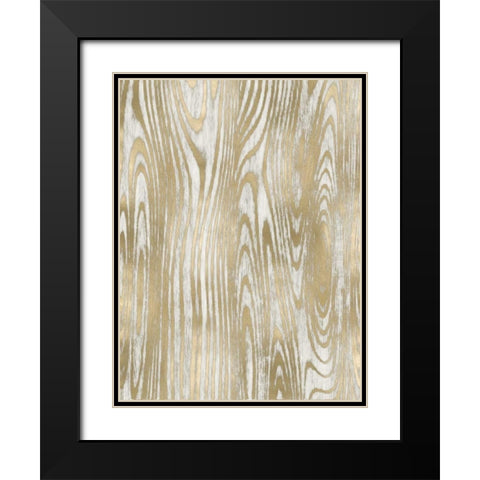 Movement II Black Modern Wood Framed Art Print with Double Matting by Carson, Danielle