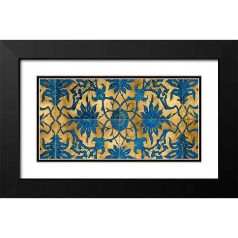 Ornate Panel II Black Modern Wood Framed Art Print with Double Matting by Roberts, Ellie
