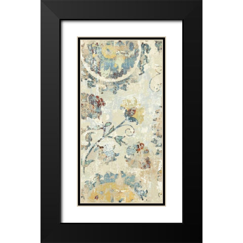 Adornment Panel II Black Modern Wood Framed Art Print with Double Matting by Roberts, Ellie