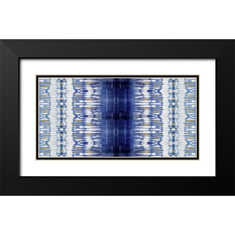 Adorn Panel Black Modern Wood Framed Art Print with Double Matting by Roberts, Ellie