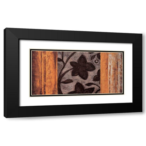 Retreat I Black Modern Wood Framed Art Print with Double Matting by Lange, Erin