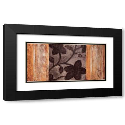 Retreat II Black Modern Wood Framed Art Print with Double Matting by Lange, Erin