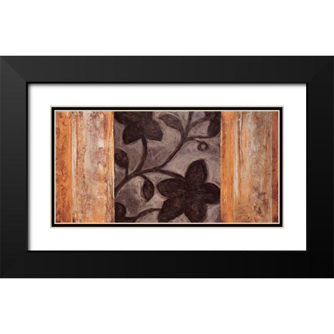 Retreat II Black Modern Wood Framed Art Print with Double Matting by Lange, Erin