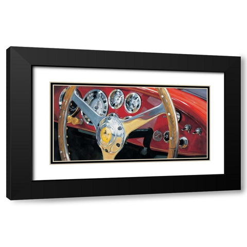 Gran Premio Black Modern Wood Framed Art Print with Double Matting by Brook, Francis