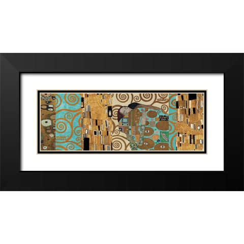 Klimt I 150th Anniversary - Fulfillment Black Modern Wood Framed Art Print with Double Matting by Klimt, Gustav
