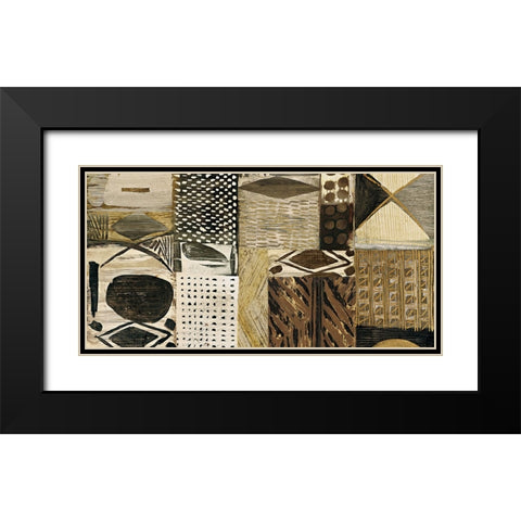 Tanganyika Black Modern Wood Framed Art Print with Double Matting by Ritts, Graham
