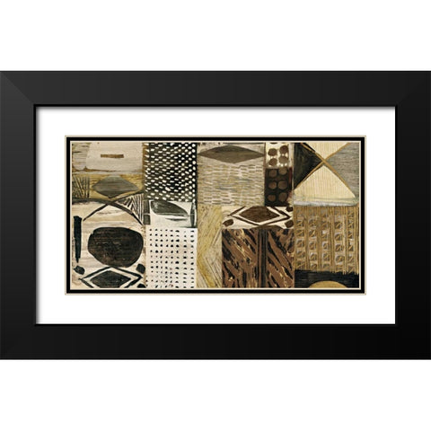 Tanganyika Black Modern Wood Framed Art Print with Double Matting by Ritts, Graham