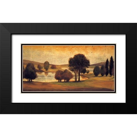 Take me to the River I Black Modern Wood Framed Art Print with Double Matting by Williams, Gregory