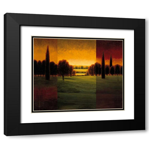 The Break of Dawn I Black Modern Wood Framed Art Print with Double Matting by Williams, Gregory