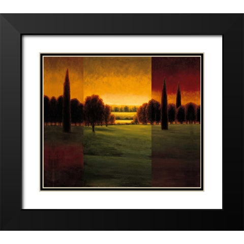 The Break of Dawn I Black Modern Wood Framed Art Print with Double Matting by Williams, Gregory