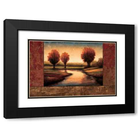 Daybreak I Black Modern Wood Framed Art Print with Double Matting by Williams, Gregory