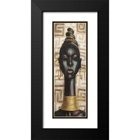 Nobility II Black Modern Wood Framed Art Print with Double Matting by Morgan, Joseph