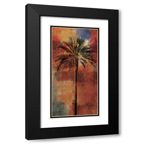 Mustique I Black Modern Wood Framed Art Print with Double Matting by Seba, John