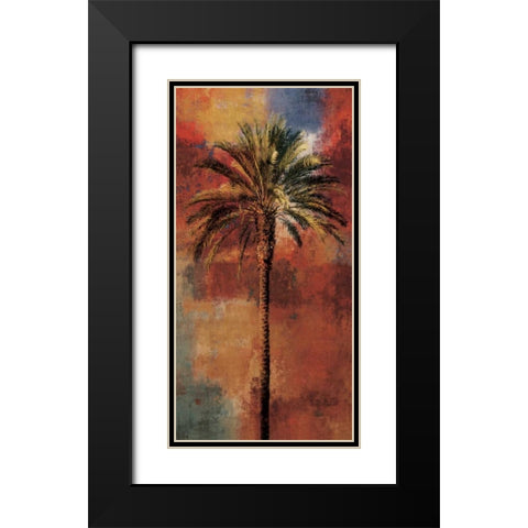 Mustique I Black Modern Wood Framed Art Print with Double Matting by Seba, John