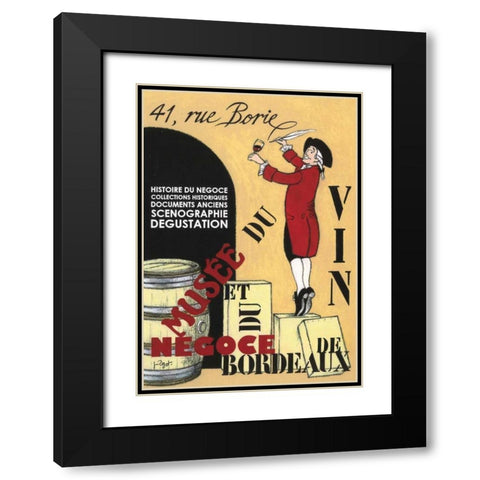 Jour D ouverture Black Modern Wood Framed Art Print with Double Matting by Got, Jean-Pierre