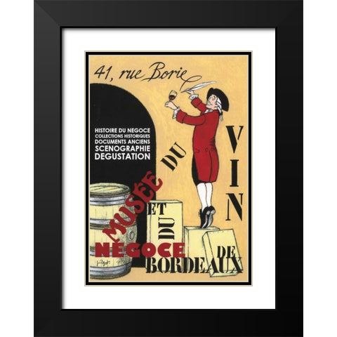 Jour D ouverture Black Modern Wood Framed Art Print with Double Matting by Got, Jean-Pierre