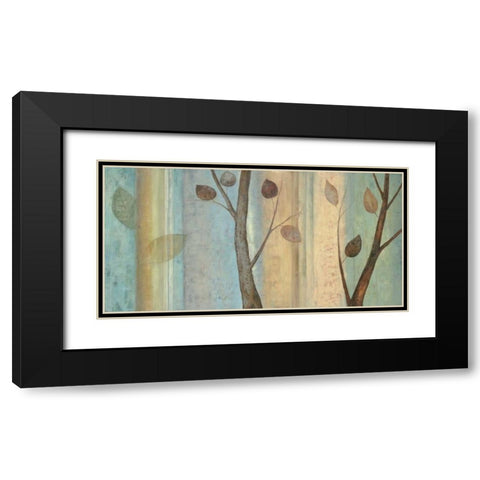 Hush II Black Modern Wood Framed Art Print with Double Matting by Douglas, Kelly
