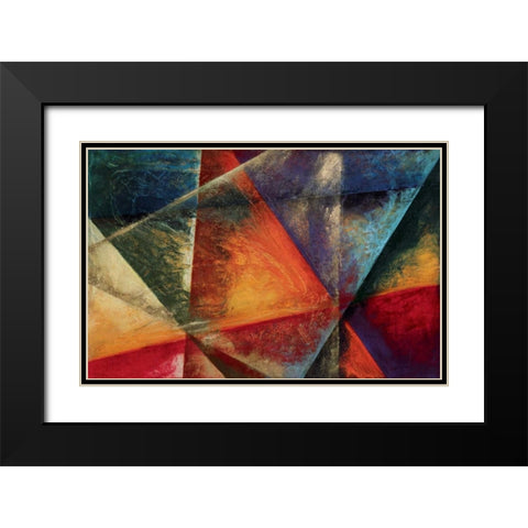 Sara I Black Modern Wood Framed Art Print with Double Matting by Roberts, Kati