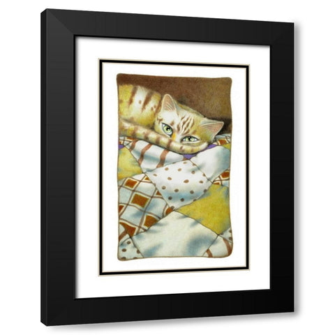 Daydreams Black Modern Wood Framed Art Print with Double Matting by Seeley, Laura