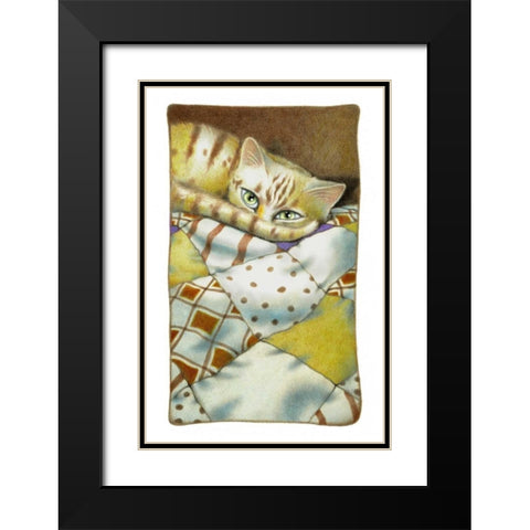 Daydreams Black Modern Wood Framed Art Print with Double Matting by Seeley, Laura