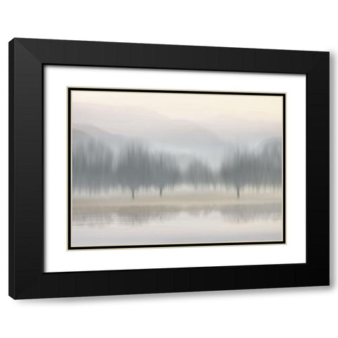 Early Morning III Black Modern Wood Framed Art Print with Double Matting by Clark, Madeline