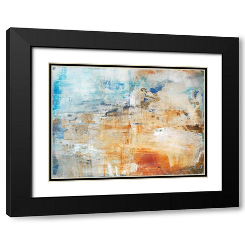 Cloud Burst Black Modern Wood Framed Art Print with Double Matting by Oppenheimer, Michelle