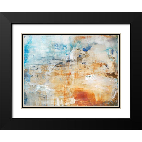 Cloud Burst Black Modern Wood Framed Art Print with Double Matting by Oppenheimer, Michelle