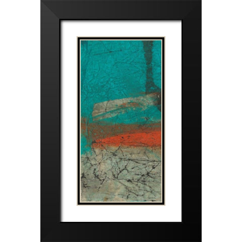 Emerge Black Modern Wood Framed Art Print with Double Matting by Oppenheimer, Michelle