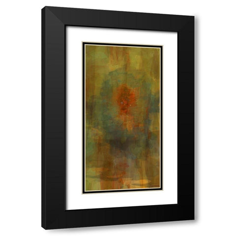 Passages Tryptic Center Black Modern Wood Framed Art Print with Double Matting by Tienhaara, Michael
