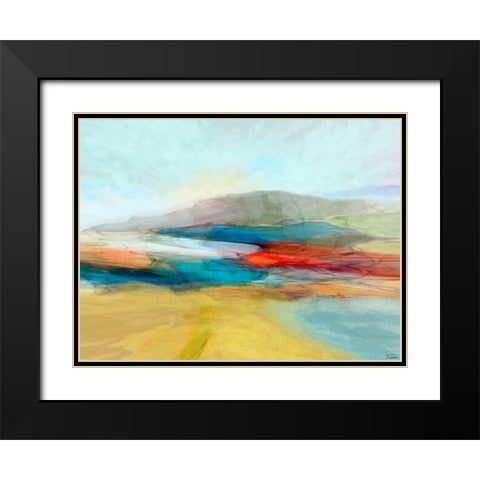 Transformation I Black Modern Wood Framed Art Print with Double Matting by Tienhaara, Michael