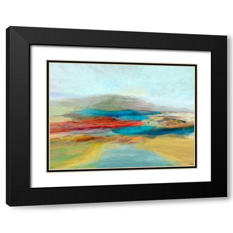 Transformation II Black Modern Wood Framed Art Print with Double Matting by Tienhaara, Michael