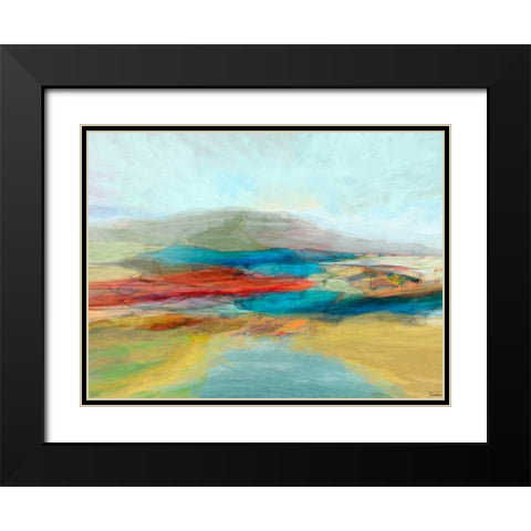 Transformation II Black Modern Wood Framed Art Print with Double Matting by Tienhaara, Michael