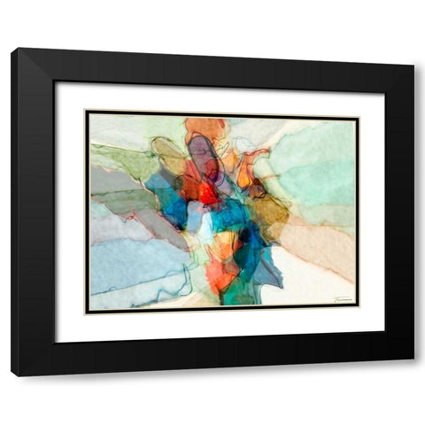 Transformation III Black Modern Wood Framed Art Print with Double Matting by Tienhaara, Michael