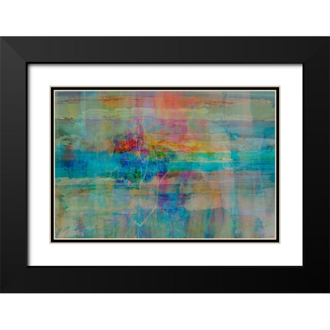 Phase I Black Modern Wood Framed Art Print with Double Matting by Tienhaara, Michael