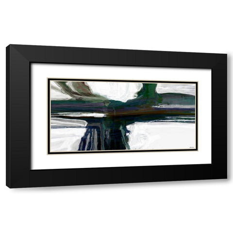 Sculpture V Black Modern Wood Framed Art Print with Double Matting by Tienhaara, Michael
