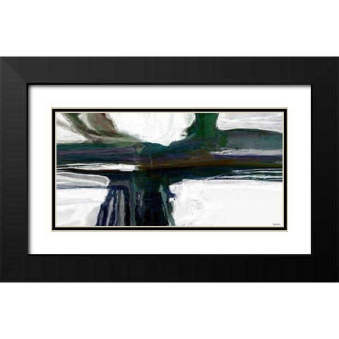 Sculpture V Black Modern Wood Framed Art Print with Double Matting by Tienhaara, Michael