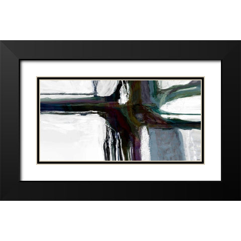 Sculpture VII Black Modern Wood Framed Art Print with Double Matting by Tienhaara, Michael