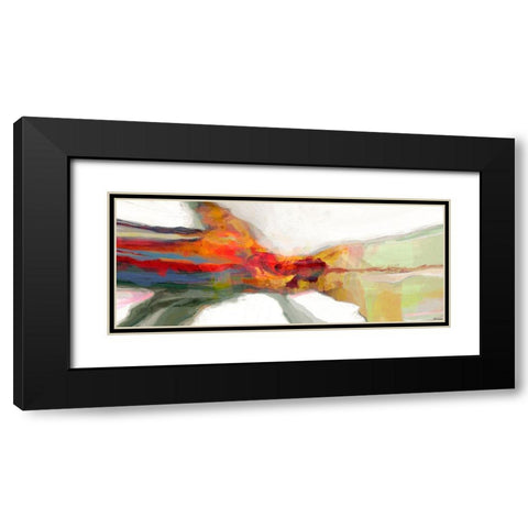 Vibrant Sculpture Black Modern Wood Framed Art Print with Double Matting by Tienhaara, Michael