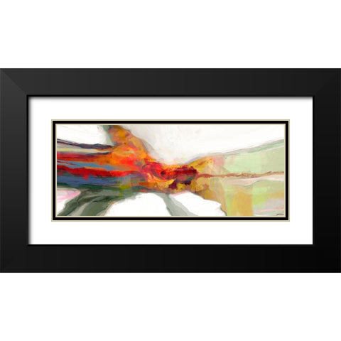 Vibrant Sculpture Black Modern Wood Framed Art Print with Double Matting by Tienhaara, Michael
