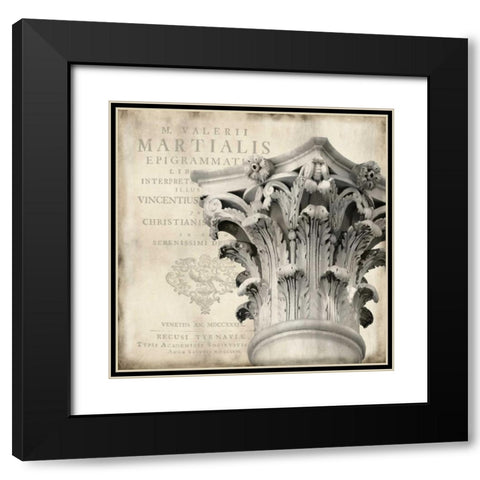Renaissance I Black Modern Wood Framed Art Print with Double Matting by Jeffries, Oliver