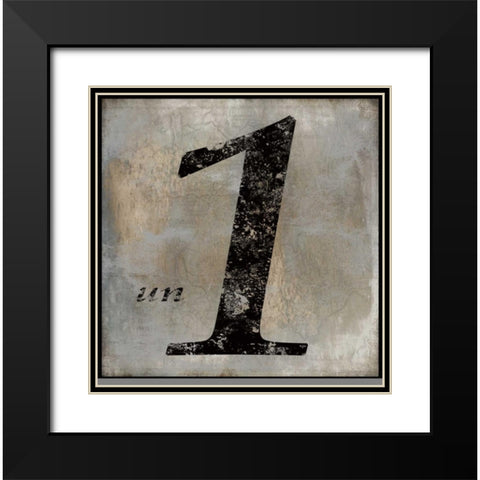 un Black Modern Wood Framed Art Print with Double Matting by Jeffries, Oliver