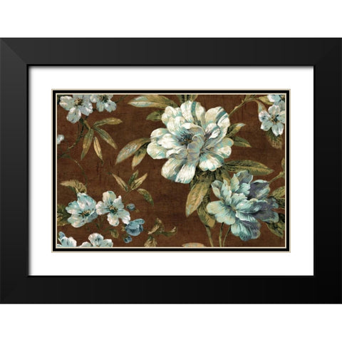 Everlasting Black Modern Wood Framed Art Print with Double Matting by Davis, Pamela