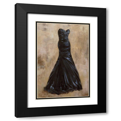 Evening Romance II Black Modern Wood Framed Art Print with Double Matting by Jensen, Philip