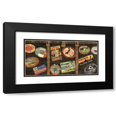 Vintage Voyage Black Modern Wood Framed Art Print with Double Matting by Brennan, Russell