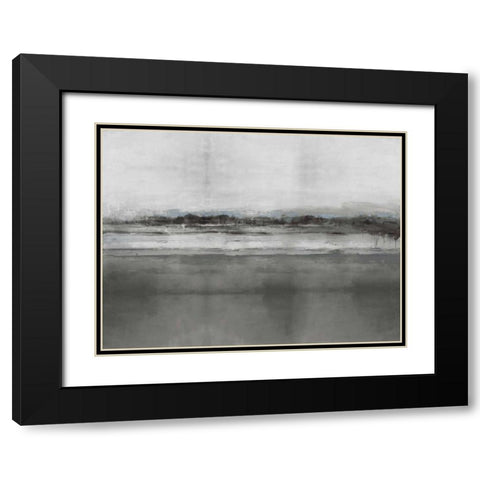 Perspective II Black Modern Wood Framed Art Print with Double Matting by Springer, Rachel