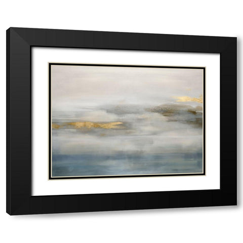Ethereal I Black Modern Wood Framed Art Print with Double Matting by Springer, Rachel